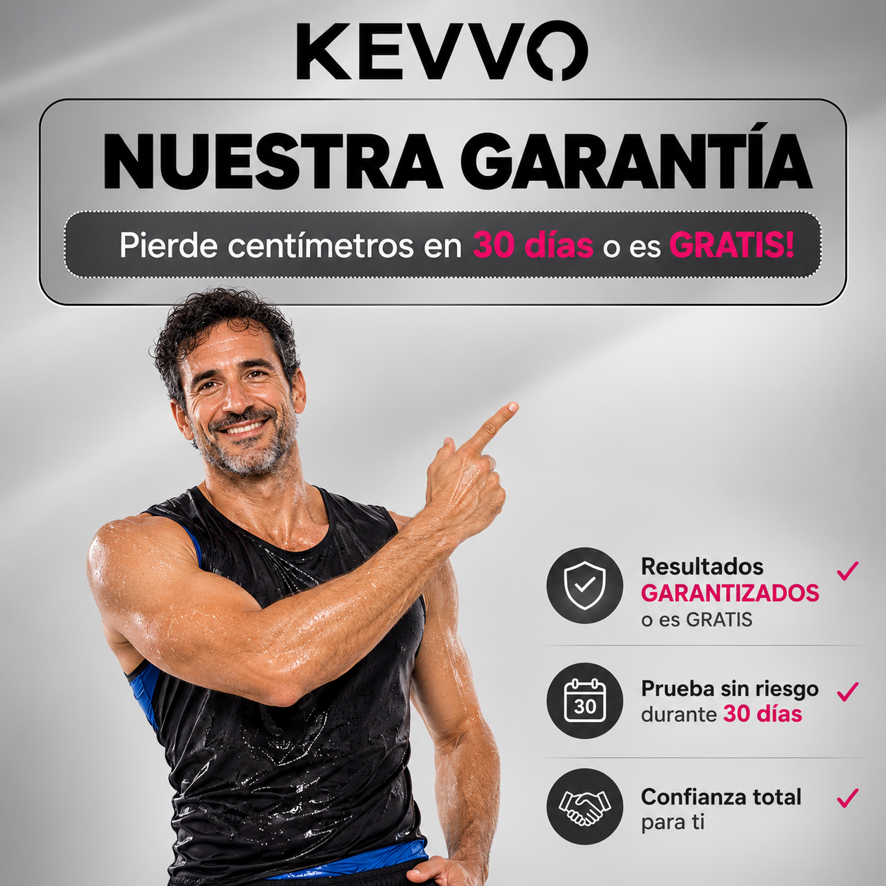 Kit Body Reset Kevvo - Quema Grasa en 21 días