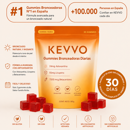 Gummies Bronceadoras, Broncea tu Piel en Días