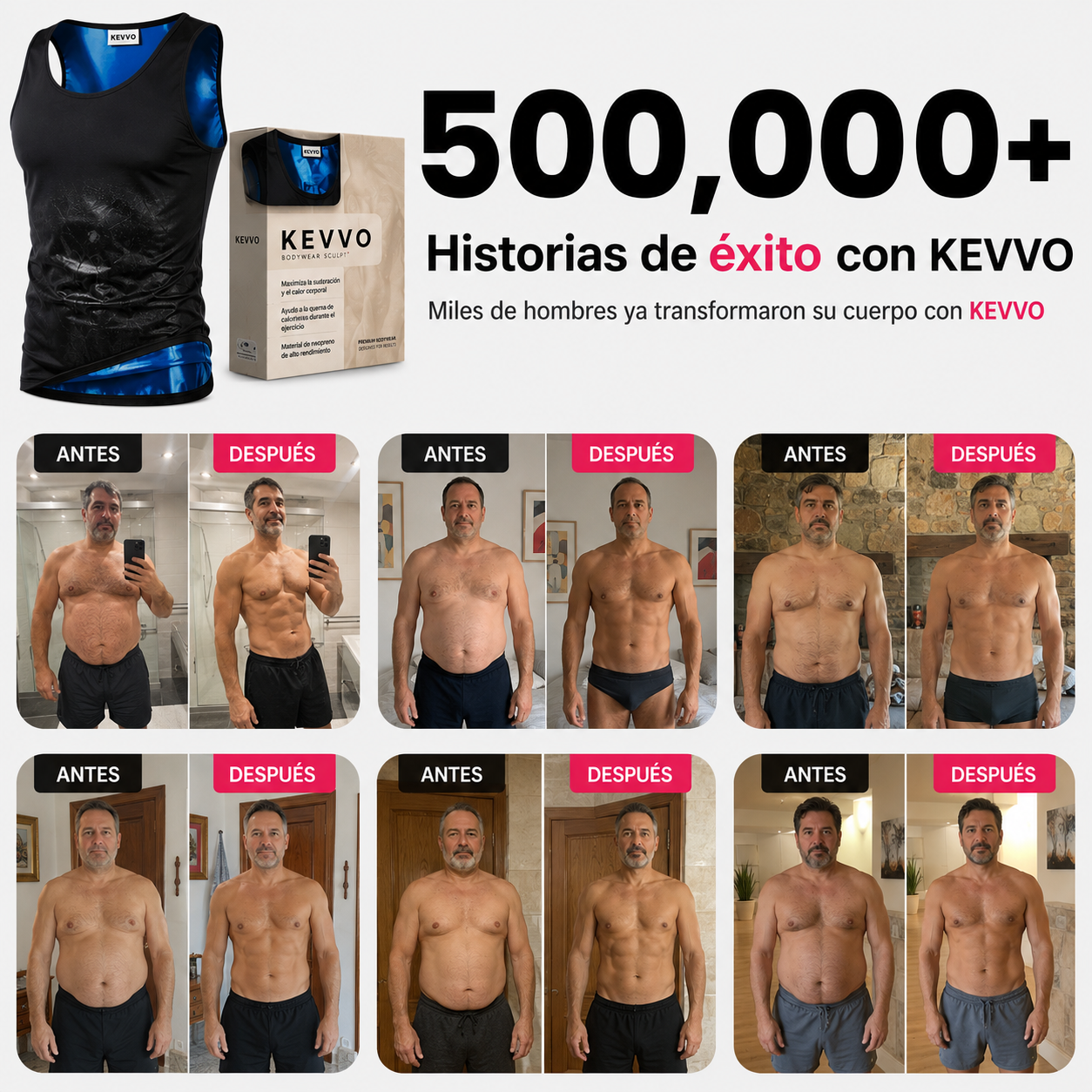 Kit Body Reset Kevvo - Quema Grasa en 21 días