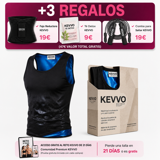 Kit Body Reset Kevvo - Quema Grasa en 21 días